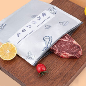 Reusable Aluminum Foil Ziplock Storage Bag (10 Pcs)