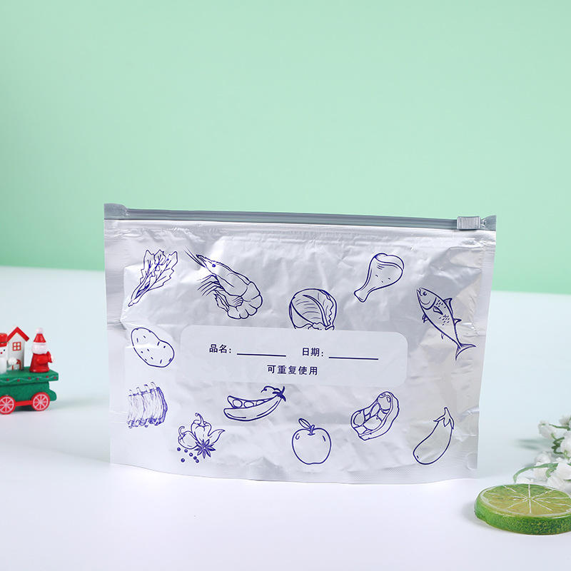 Reusable Aluminum Foil Ziplock Storage Bag (10 Pcs) - Image 5
