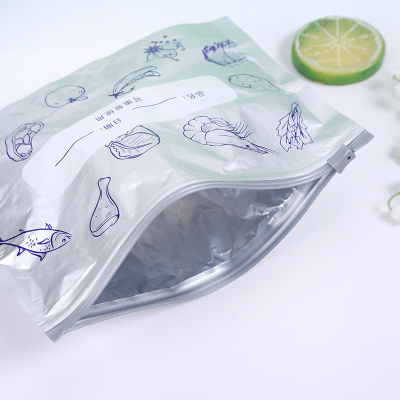 Reusable Aluminum Foil Ziplock Storage Bag (10 Pcs) - Image 3